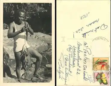 Angler Belg Kongo Zaire Foto o ca.1957