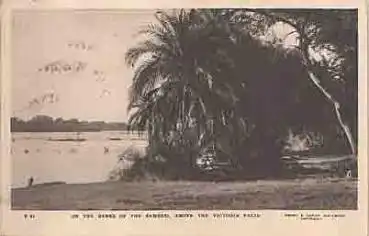 Rhodesia Zambesi die Victoria Wasserfälle gebr. ca.1936