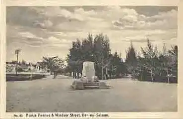 Deutsch Ostafrika Dar-es-Salaam Acicia Avenue & Windsor Street *ca.1930