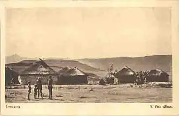 Lessouto Lesotho kleines Dorf * ca.1920