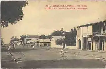 Guinea Konakry Rue du Commerce *ca.1920