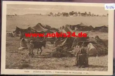 Nomadenzelte in der Wüste (Arabien) *ca.1920