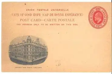 Suedafrika Cap of good Hope Bildganzsache General Post Office Cape Town *ca.1900