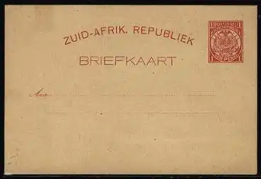 Südafrika Ganzsache *ca. 1910