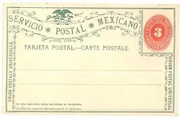 Mexico Ganzsache  *ca.1890