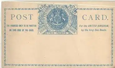 New South Wales Jubiläums-Ganzsache  ca.1888