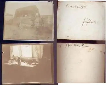 Windhoek 2 Echtfotos ca. 1905 Hauptmann Füssleins + Zimmer