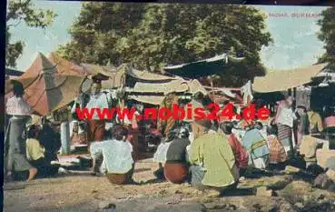 Burmah Bazaar *ca. 1910