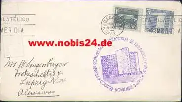 Cuba Brief nach Leipzig o 3.11.1953