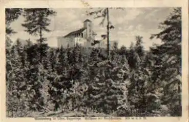 Mückenberg Gasthaus mit Aussichtsturm o 25.5.1926