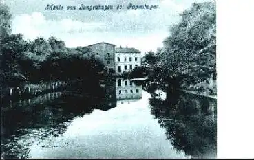 Langenhagen bei Papenhagen Mühle Pommern *ca. 1900