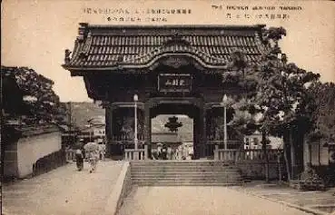 Nagano The Niomon Zenkoji * ca. 1920