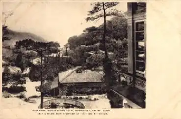 Miyanoshita Hakone View from Terrace Fujiya Hotel *ca.1920
