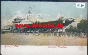Buenos Aires Argentinien Hipodromo Pferderennbahn o ca. 1900