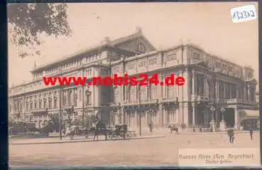 Buenos Aires Teatro Colon Theater gebr. 7.6.1919