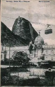 Rio de Janeiro Seilbahn und Zuckerhut Brasilien o 23.01.1921
