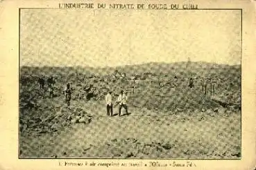Chile Oficina Santa Fe Abbau von Nitraten *ca. 1920