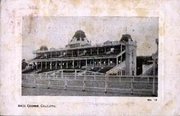 Calcutta Race Course Pferderennbahn gebr. 06.12.1916