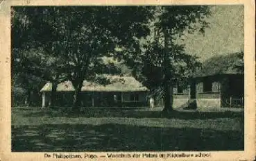 Pugo Philippiinen Woonhuis der Padres en Middelbare School o 4.11.1931