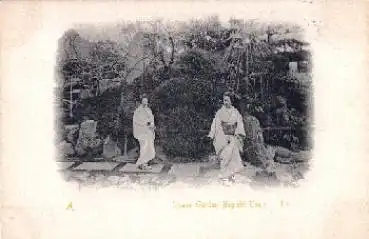 Tokio Japan Okano Garden Negishi *ca. 1900