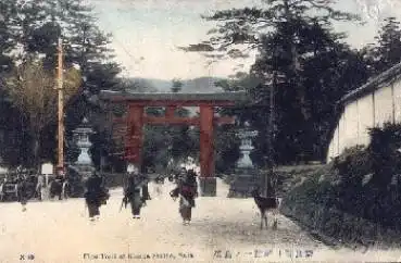 Nara First Torii at Kasuga Shrine * ca. 1910