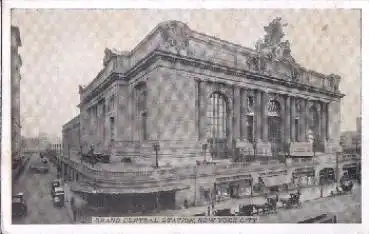 New York City Grand Central Station gebr. ca. 1910