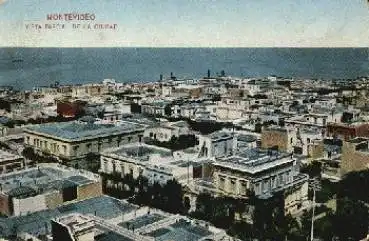 Montevideo Vista Parcial de la Cuidad Uruguay o 2.3.1925