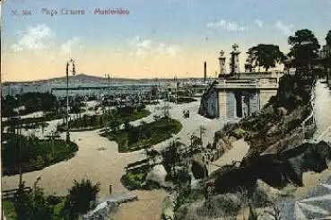 Montevideo Playa Capurro gebr. ca. 1920