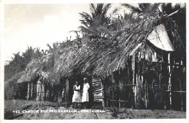 Puerto Cabello Venezuela Hütte von Einheimischen * ca. 1930