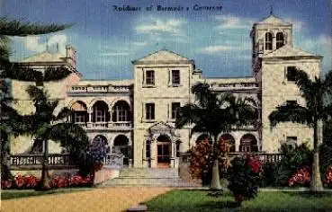 Residence of Bermudas Governor *ca. 1940