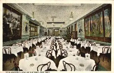New York City Cafe Bismarck 86th Street gebr. 10.7.1915