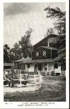 Camp Patrick Henry Virginia Last Change Night Club *ca. 1940