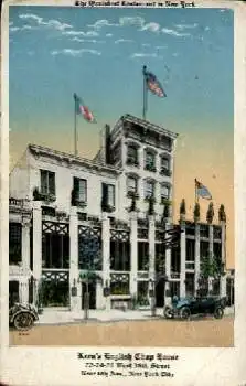 New York City Keens English Chop House 35th Street *ca. 1910