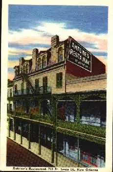 New Orleans Louisiana Antoines Restaurant o 4.8.1961