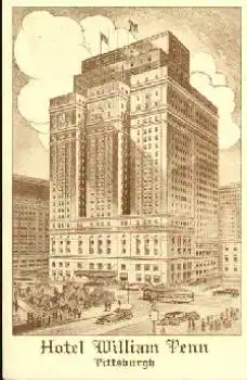 Pittsburgh Maryland Hotel William Penn *ca. 1920