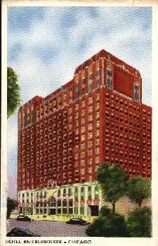 Chicago Illinois Hotel Knickerbocker *a.1940
