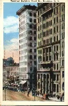 Brooklyn New York City Terminal Building *ca. 1920