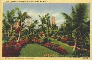 Miami Florida Bayfront Park o 2.4.1939
