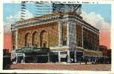 Camden New Jersey Stanley Theater Broadway and Market St.  o 22.8.1939