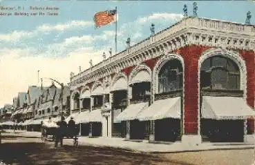 Newport Rhode Island Bellevue Avenue Adrian Building Casino *ca. 1910