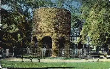 Newport Rhode Island Touro Park Old Stone Mille *ca. 1910