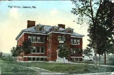 Sanford Maine High School Maine gebr.1914