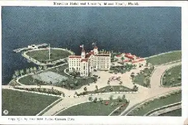 Miami Beach Florida Nautillus Hotel and Grounds * ca. 1920