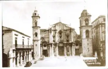 Havana Cuba Cathedral *ca. 1930