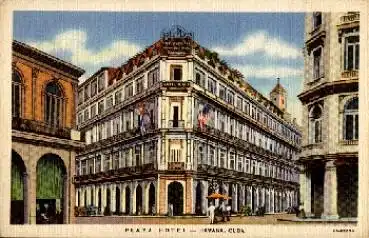 Havana Cuba Plaza Hotel * ca. 1920