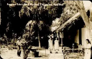 Chichen Itza Yucatan Mexico Bungalow Kabah Hotel Mayaland * ca. 1930