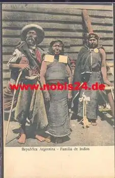 Familia de Indios Argentinien *ca. 1920