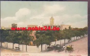 Santa Fe Argentinien Plaza y Cabildo *ca.1900