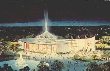 New York Worlds Fair 1964 The Pavilion of the Vaticane