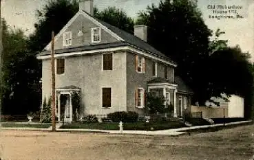 Langhorne Pennsylvania Old Richardson House o 22.2.1913